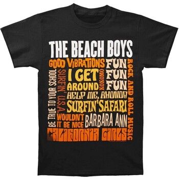 The Beach Boys Tops y Camisetas Best of SS para mujer