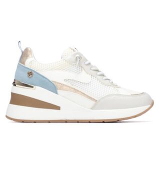 Xti para mujer. 14510103-BLANCO Zapatillas 145101 blanco (41), 3 a 5cm, Cordones, Casual