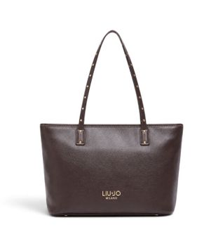 Liu Jo para mujer. AF6071-E1120 Bolso tote pequeño marrón (OSFA), Casual, Poliéster