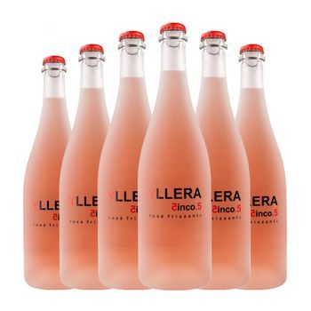 Yllera Cinco.5 Rosé Frizzante 5.5 Rueda Joven 75 Cl 5.5% Vol. (pack De 6 Unidades)