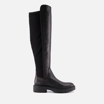 Dune London Women's Tella Leather Knee-High Boots - UK 3