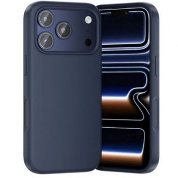 Funda para móvil Vention KVCLCD-40 Silicona Líquida Azul Midnight con MagSafe para iPhone 17 Pro Max