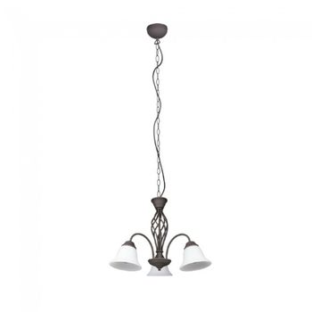 Lámpara de araña rustica (3 luces)