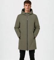 ecoalf para hombre mcmgajkpasu00774w26-128 chaqueta pasu verde oliva l outdoor poliester reciclado