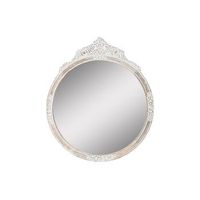 espejo mango cristal 76x3x8635 blanco
