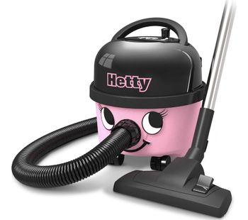 NUMATIC HET.160-11 Cylinder Vacuum Cleaner - Pink, Pink