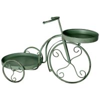 soporte macetero verde 55x24x35 cm