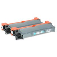 compatible multipack brother hl-l2340dw printer toner cartridges 2 pack -tn2320
