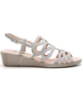 de 24 horas sandalia confort 24 hrs para mujer 26036 color panna