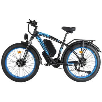 Bicicleta Eléctrica Philodo H8 De Doble Motor Y Neumáticos Anchos, 26