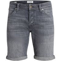 jack  jones short 12229105 jjirick jjfox shorts ge 241 sn pls grey denim para hombre