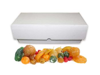 Fruta glaseada y escarchada en cajón de 5kg a granel (también...