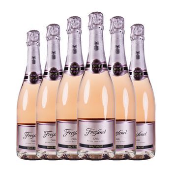 Freixenet Rosé Brut Cava Joven 75 Cl 12% Vol. (pack De 6 Unidades)