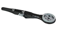 soporte para sistema de manillar integrado wahoo k edge  negro