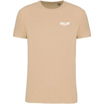 Ballin Est. 2013 Camiseta Backprint Cross Shirt para hombre