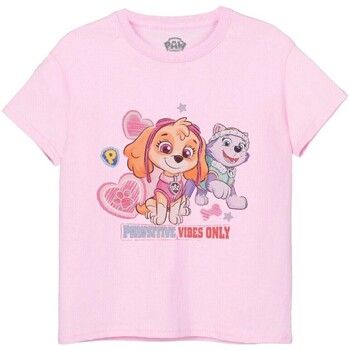 Dessins Animés Camiseta Pawsitive Vibes Only para niña