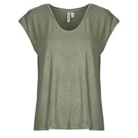 pieces camiseta pcalice ss glitter tee para mujer