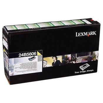 Lexmark 24B5806 toner amarillo (original)