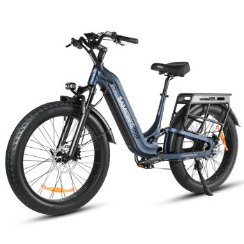 [EU DIRECT] SAMEBIKE CRESTFT Bicicleta eléctrica 48V 20Ah Baterías 1800W Motor Velocidad máxima recomendada 25 km/h Bici