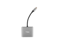 adaptador natec multipuerto usb-c a usb 30 hdmi 4k