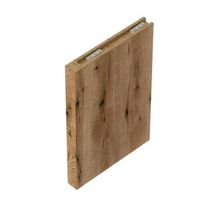 elemento vertical h30cm para estantes de lavabo en roble natural