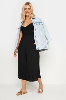 Yours Pantalones Palazzo Negros, Mujer Curvy Y Tallas Grandes, Yours