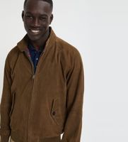 baracuta para hombre brcps0939ut2623 chaqueta de piel g9 marron oscuro xl casual