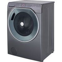 hoover axi awmpd69lh7r smart 9 kg 1600 spin washing machine - graphite graphite