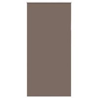 estor enrollable opaco color cafe 110x230cm tela ancho 1057cm vidaxl