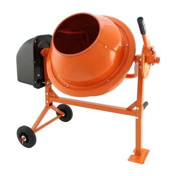 Hormigonera Eléctrica Portable De 70 Litros 250w Para Bricolaje Y Construcción