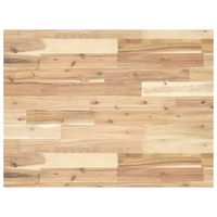 encimera tocador bano madera acacia sin tratar 100x60x4 cm cfw80529