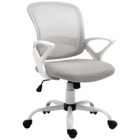 silla de oficina 61x61x99 cm gris