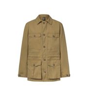 ecoalf para hombre mcmgajkatlas0168w25-060 chaqueta atlas beige xl marron casual algodon organico sostenible algod243n reciclado