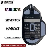 patines de raton inusualeswaysports pies razer basilisk v3 superficie curvada inalambrica ptfe anti colapso magic ice silver fox