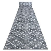 alfombra de pasillo con refuerzo de goma lotus clover 60922 trebol j 80x620 cm