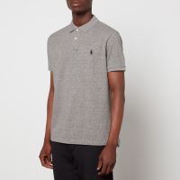 polo ralph lauren custom mesh slim-fit polo shirt - m