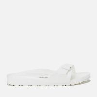 birkenstock womens madrid slim fit eva single strap sandals - white - eu 39uk 55