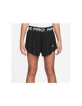 Pantalón de Fitness Nike Pro Dri-Fit 2-In-1 Niña Negro