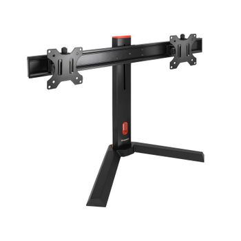 Tooq DB1402TN-B Soporte de Mesa Gaming para 2 Pantallas 17