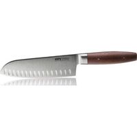 gefu enno cuchillo santoku con ranuras 18cm madera