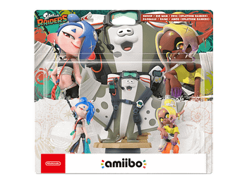 Figura Amiibo - Nintendo Splatoon Raiders: Shiver, Big Man, Frye