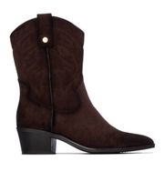 xti para mujer 14430704-marron botines 144307 marron 37 3 a 5cm ninguno casual