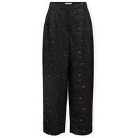 object pantalones lovia trousers - blackseal brown para mujer