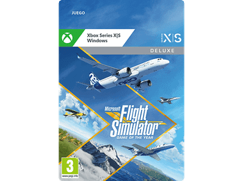 Xbox Series X S & Windows PC Microsoft Flight Simulator Deluxe Edition (Código de descarga)