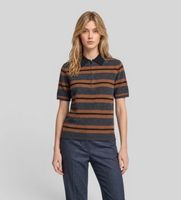 semicouture para mujer y6wb20 polo elsa gris marron l casual lana manga corta