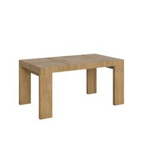 mesa extensible 90x160420 cm roxell roble natural