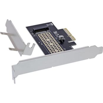 Tarjeta de Interfaz InLine 76660V PCIe 3.0 M.2 NVMe 32 Gb/s LED Integrado