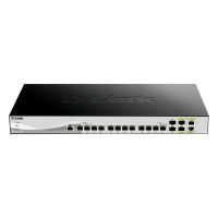 switch d-link dxs-1210-16tce gestionado 12x10g rj-45 2xsfp l2 rack 320gbps