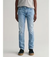 gant para hombre 1000260 jeans slim fit azul 4032 casual algodon denim sostenible