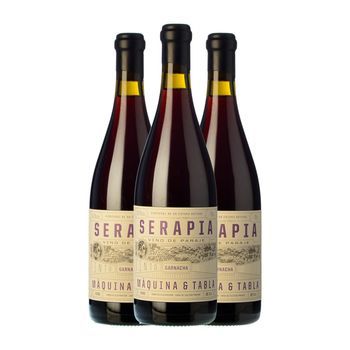 Máquina & Tabla Vino Tinto Serapia Vino 75 Cl 13% Vol. (pack De 3 Unidades)